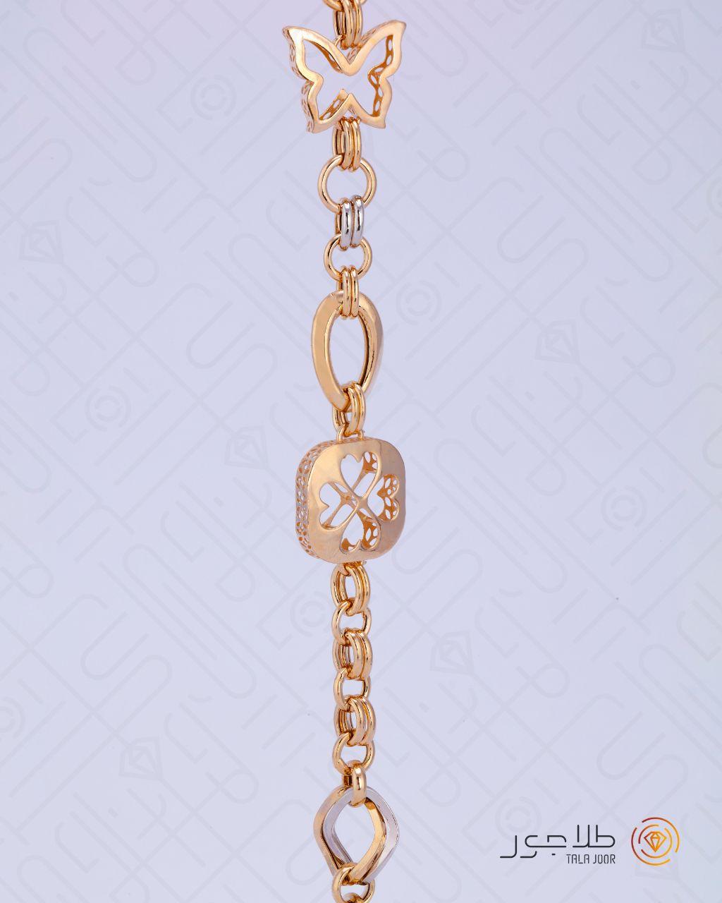 دستبند تلفیقی صالح طلا